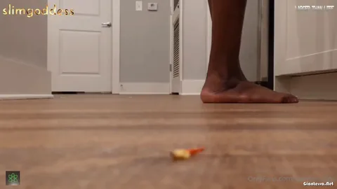 Larger Than Life - Insignificant Speck Under a Giantess Feet starring Slim
