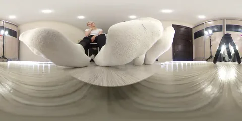 Under Giantess Soles - Polly  Olivia Reduced Gossip Girl Vr 360 4K