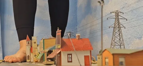 Strength GTS Dioramas - Bioloomy Giantess and Strength Dioramas Lola