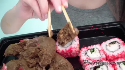 PooAlina - Alina pooping on rolls