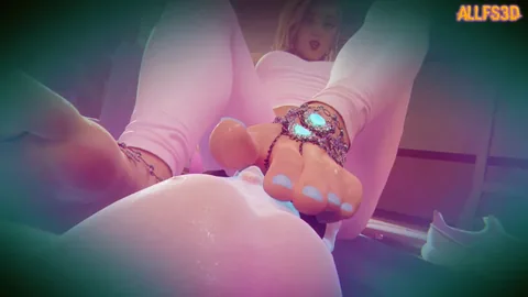 AllFs3D - Alice Shrinking Footjob POV release