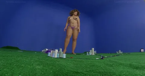 GiantessZone Movies - Horny Mega Alien Attack