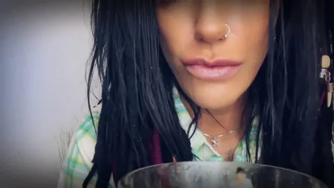 MistressRavenFD - Giantess Raven burps on tiny man