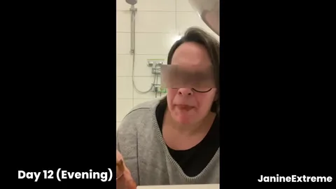 JanineExtreme – 20 days shiteating challenge