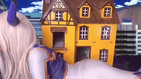 Kitsune Foreplay - Mt.Lady ERUPTS! Giantess, Vore, Farts