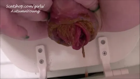 Shitting Makes Me Cum SOOOOO Hard - Fboom - AutumnYoung