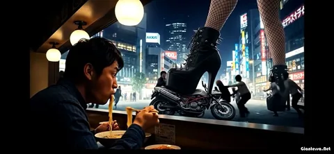 GirsGoneGiant - Gothic Giantess