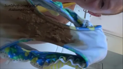 Squishy Bikini Poop Huge Dildo Fuck - Fboom - AutumnYoung