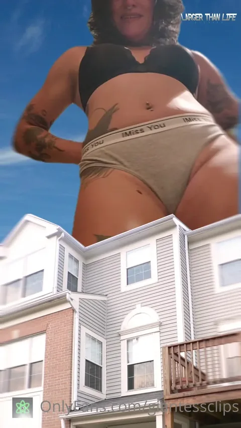 Larger Than Life - Girl Next Door Giantess Growth starring Titania Orion