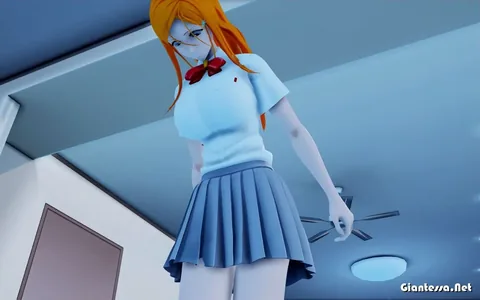 Mito Trample - Giantess Inoue Orihime Trample