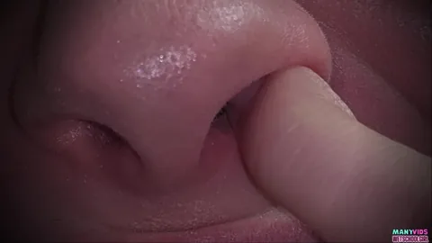 WetSchoolGirl - Tiny Boss Lost in Giantess Nose