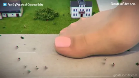 Giantess EditZ - Peaches City Part 2