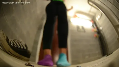 ASGF Studios - College Cutie disgusted with the pests in her building