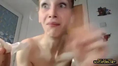 Skinny teen dildo scat masturbation - Fboom