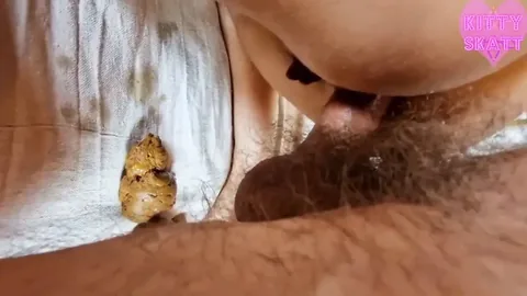 Anal fuck after poop