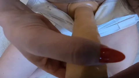 Tonnia - Giantess Strokes and Cums on Tiny Human