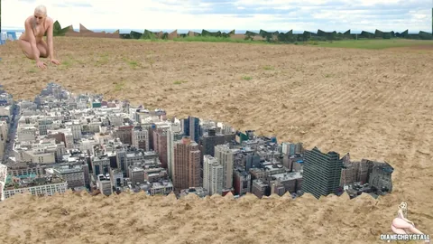 Diane Chrystall - Giantess Blows Away Your Entire City