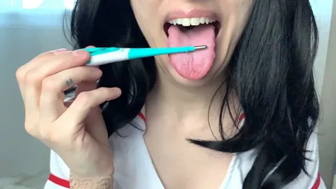 HasmikJOI - Nurse Giantess Vore Slowmo Mouth