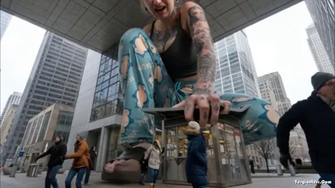 Girlsgonegiant - Giantess Ai mashup 1