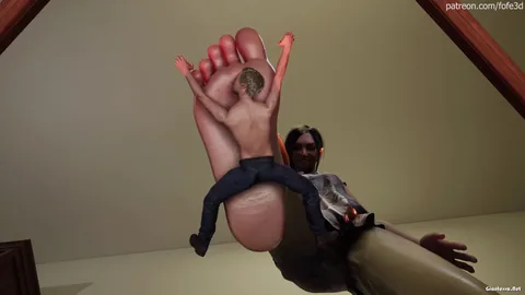 FoFe3D - Ethan The Best Servant Barefoot