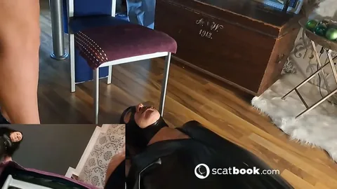 Mistress Luciana - Shit eater No. 3 gets the full load