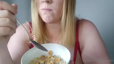 Julie Bliss - Love Finding Tinies Swimming With My Cereal Watch What Happens