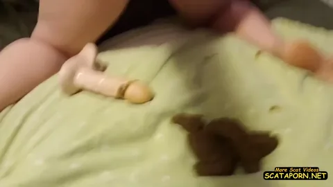 Nerdy Faery – Bed Poop and Shitty Dildo Ass Fuck