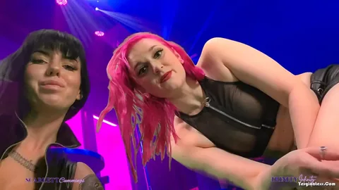 Scarlett Cummings - Double Giantess Bachelor Party Scarlett and Trinity stomp on you and smash you