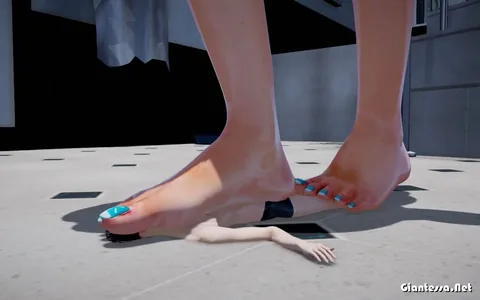 Mito Trample - Giantess SamUntilDawn Trample