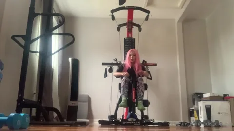 Sadistic Queen - Peeping Tom Caught At The Gym