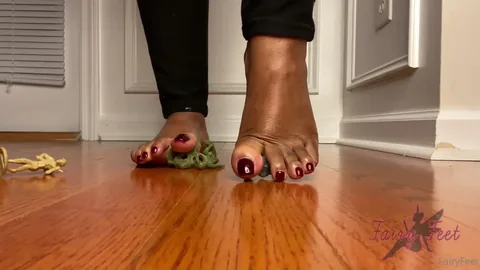 Fairy Feet - Giantess Soldier Crush