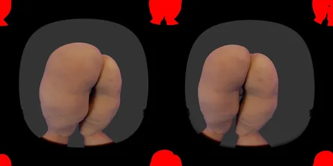 Media Impact Customs - Sahrye Booty Tease VR 3D 8K AR