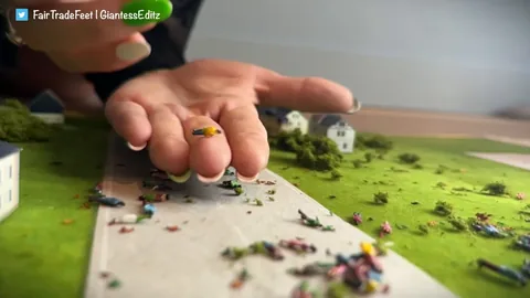 Giantess FairTrade - Tiny Town Part 1