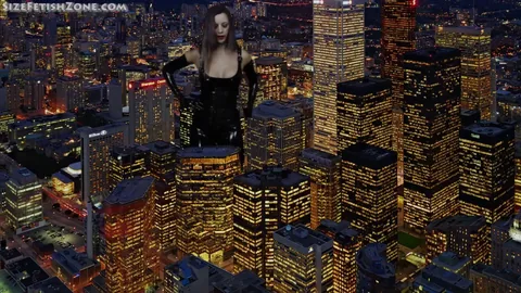 Media Impact Customs - Giantess Kerri Vs The Flash HD