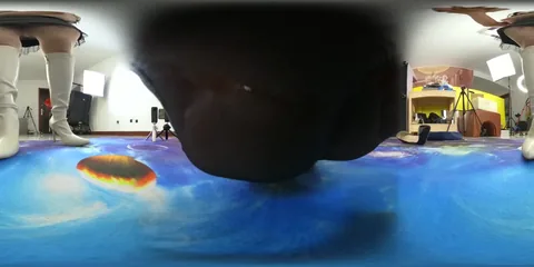 Chinese Giantess - Humiliate Tiny Admirer VR360 4K