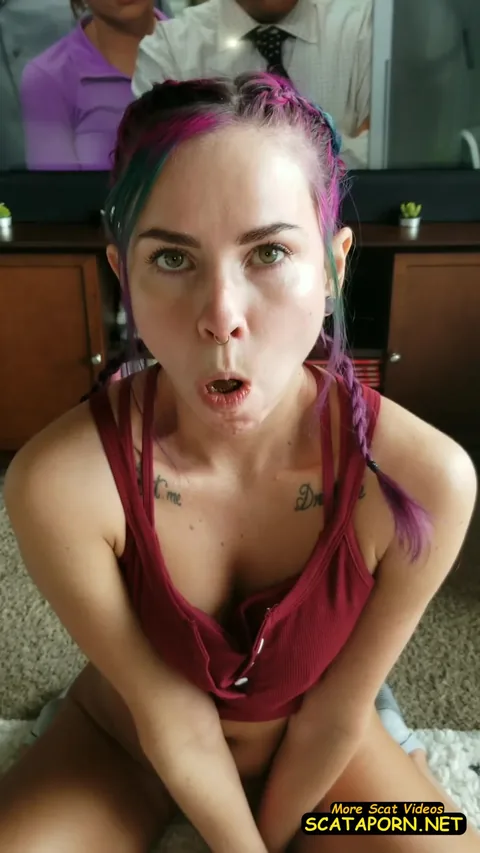 SluttyLittleLex aka LilButtLex - Eating From My Master part 1