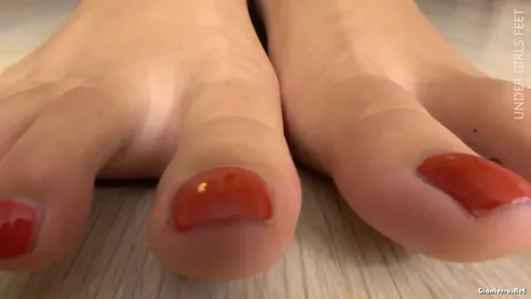 Under Girls Feet - Tiny Slave Girl Annihilation