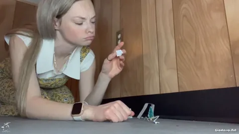 Foragers Giantess - Episode 15.3 Cute little Beverly Wipes Out A Town