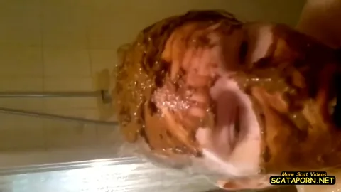 JuliaDream – Shit on head or total scat mess - Fboom - Julia
