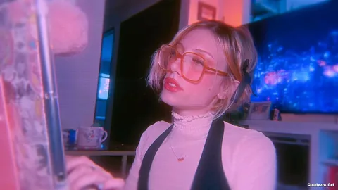 Elle Marz - Rude giant receptionist steals tiny from work ASMR