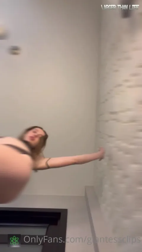 Larger Than Life - Worshipping Nellys Feet and Ass