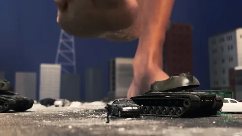 Giantess Ave - Giantess Cleo Weapons Test Giantess Growth FX