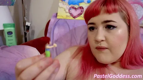Pastel Goddess - Shrunken And Enslaved By Gassy Giantess