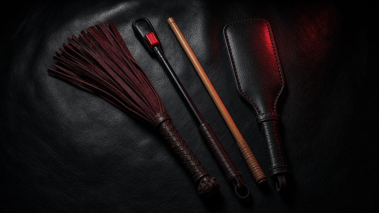 Impact Play Toys Compared: Floggers, Paddles, Canes and Crops